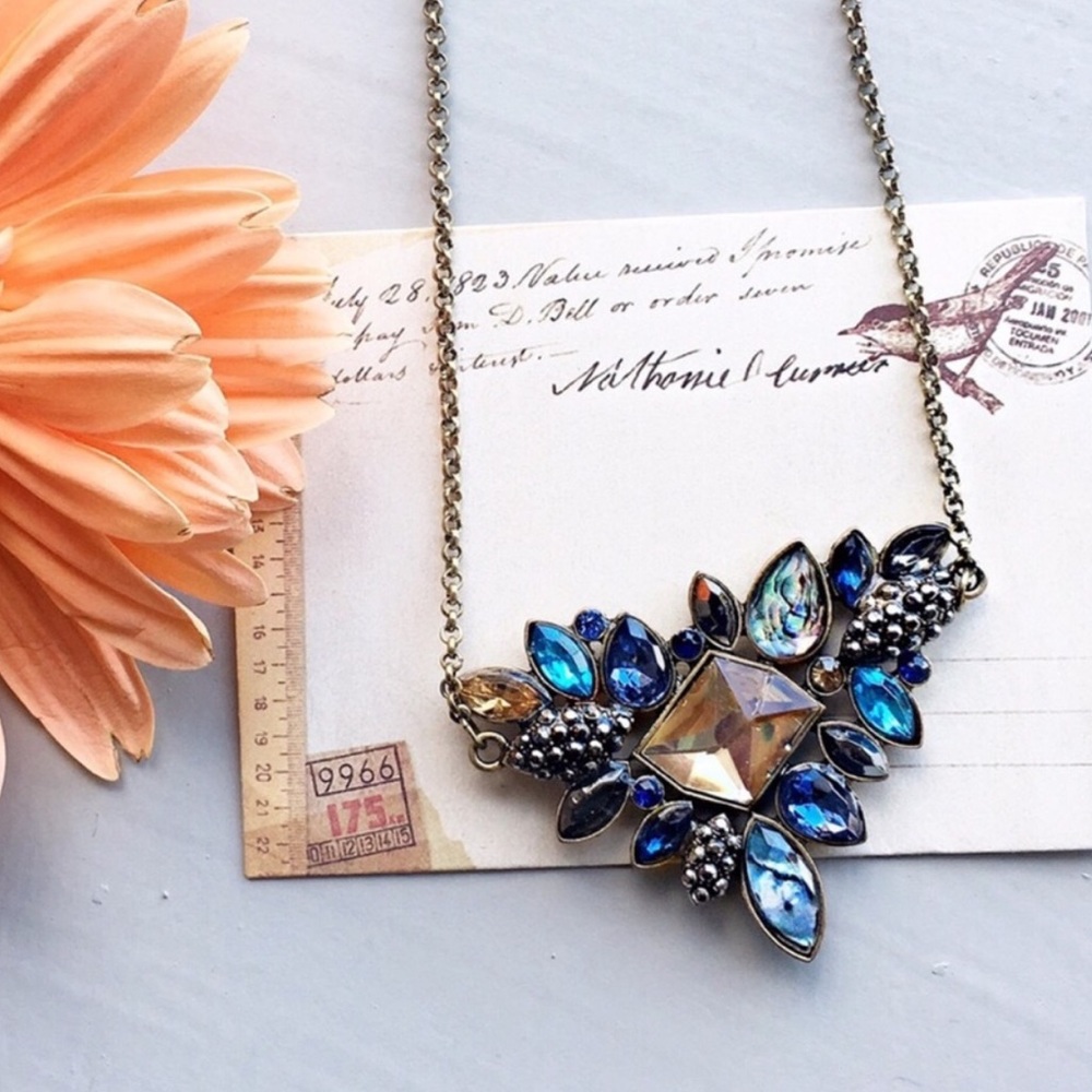 Blue Pendant Necklace